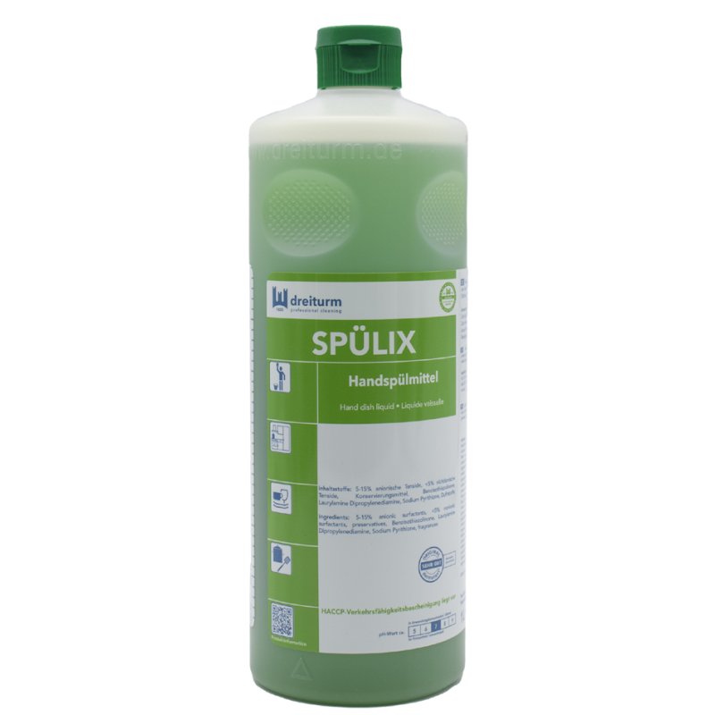 DREITURM dishwashing liquid SPÜLIX, 1 litre